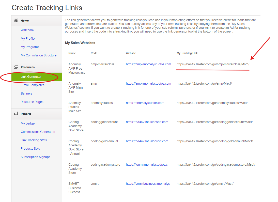 Link Generator